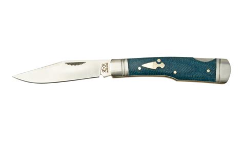 Rough Ryder Reserve Lockback Denim Micarta Rrr Pocket Knife