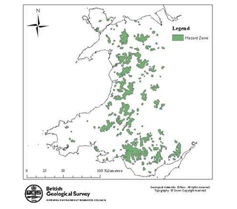 Spatial extent of Forestry Commission Scotland land including the 500 m... | Download Scientific ...