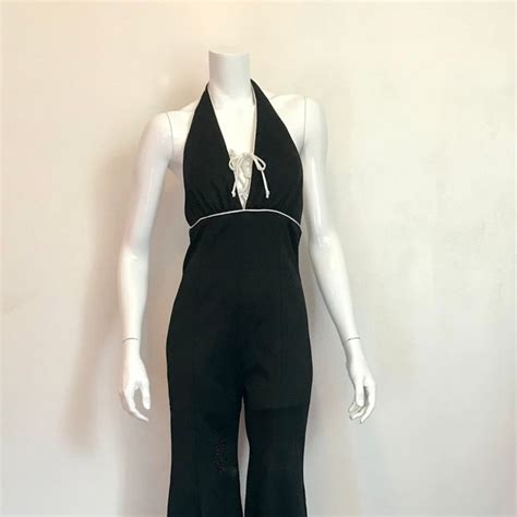 Halter Jumpsuit Etsy