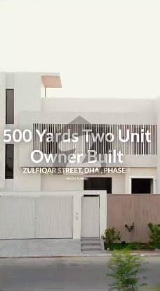 Sqyds Luxury Architect Built Brand New Two Unit House In Dha Phase