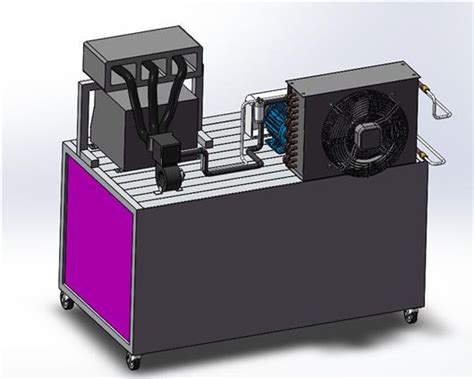 发动机测试试验台3d模型下载三维模型step、solidworks模型 制造云 产品模型