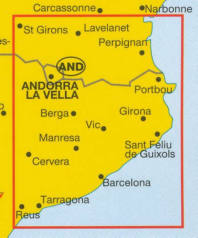 Costa Brava Map Marco Polo Maps Books Travel Guides