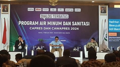 Diskusi Sanitasi Perpamsi Minta Negara Hadir Dan Anggarkan 2 3 APBN