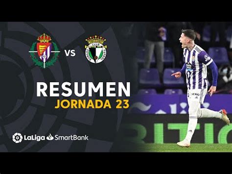 Resumen De Real Valladolid Vs Burgos CF 1 0 YouTube