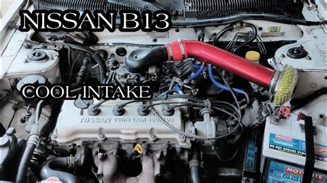 Car Air Intake For Nissan Sentra B Carb Type Diy Installation Hks