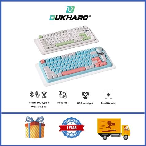 Dukharo Vn Pro Wireless Mechanical Keyboard With Hot Swappable Diy