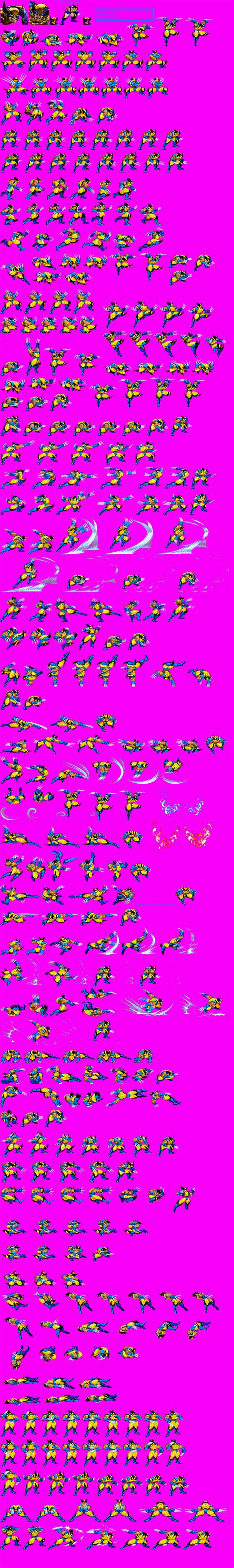 Mugen Batman Sprite Sheet For all your large project spriting wips