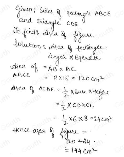 Solved Rectangles H And K Are Similar Calculate The Area Of Rectangle