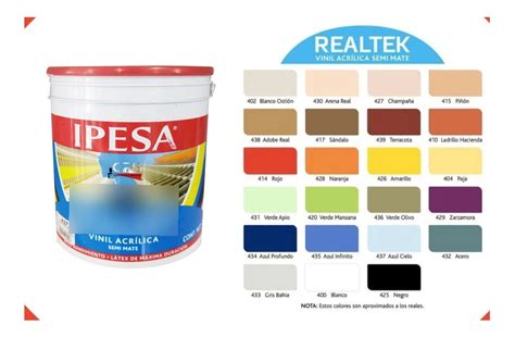 Ipesa Realtek Gal N Lts Pintura Vinilica Mejor Que Comex