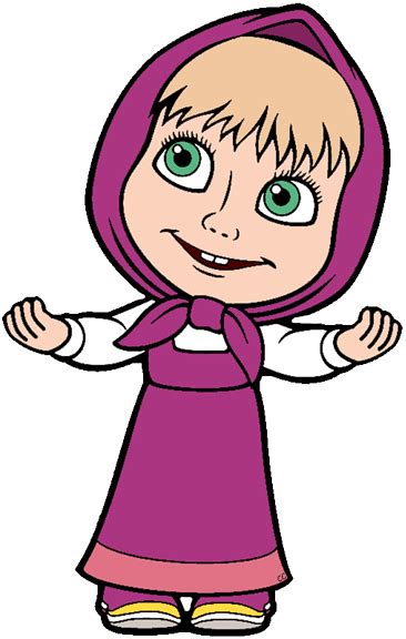 Masha And The Bear Clip Art Cartoon Clip Art