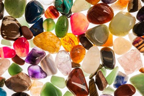 Semi Precious Stones Stock Image Image Of Decorative 12035729