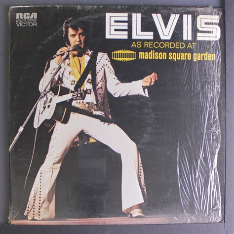 Elvis Presley Elvis As Recorded At Madison Square Garden Music