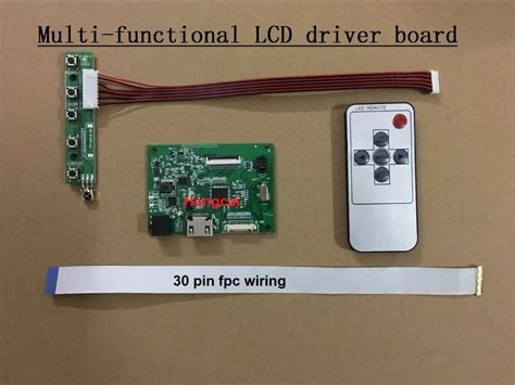 PCB 800807V6 1HDMI EDP 30PIN LCD Driver Board For Screen Resolution