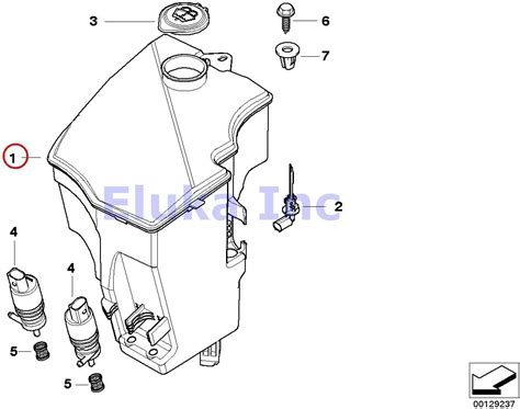 Amazon Bmw Genuine Washer Fluid Reservoir Windshield Container