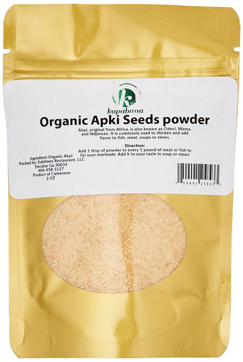 Kopabana Organic Akpi Seed Powder Oz