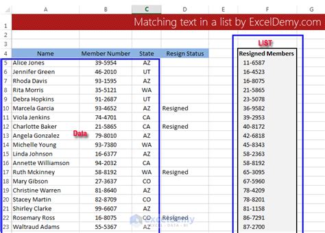 Excel Find Matching Text In Two Worksheets