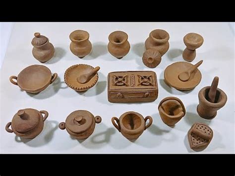 Amazing Technique Make Handmade Kitchen Set With Clay Miniature Clay