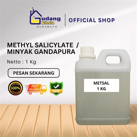 Jual Minyak Gandapura Methyl Salycilate 1 Kg Shopee Indonesia