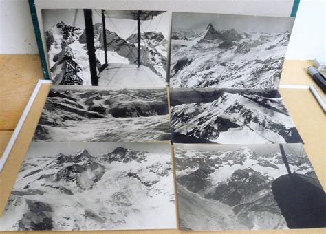 Foto S Flugaufnahmen Gebirge Von Mittelholzer Comte Kaufen Auf