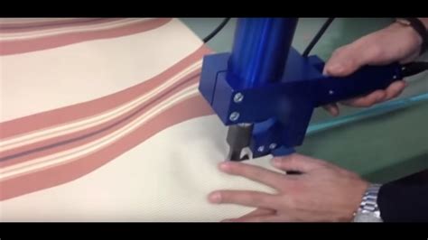 Ultrasonic Fabrics Cutter Sonic Italia YouTube