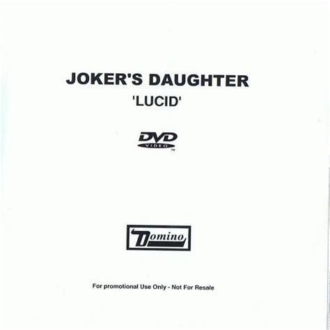 Jokers Daughter Lucid 2009 Dvdr Discogs