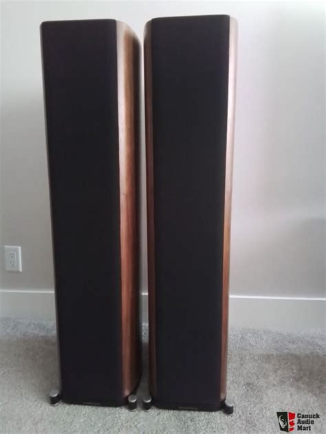 Wharfedale Evo Floorstanding Speakers Walnut Photo