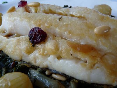 La Cocina De Piescu Bacalao Con Frutos Secos Y Cebollitas Francesas