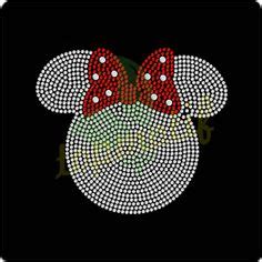 Mickey Minnie Mouse Rhinestone Designs