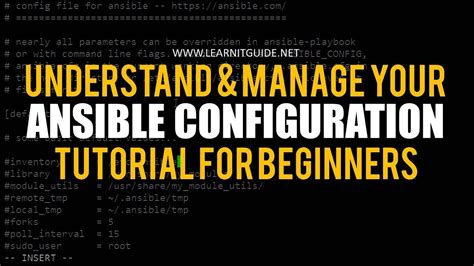 Ansible Tutorial Part Ansible Configuration Management Ansible