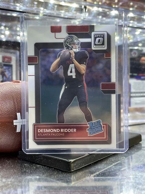 2022 DONRUSS OPTIC 202 DESMOND RIDDER RATED ROOKIE ATLANTA FALCONS RC