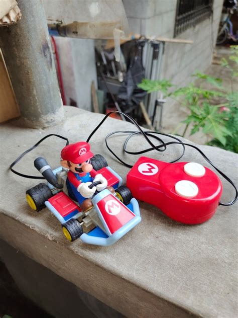 Super Mario Muraoka Remote Control Car Mario Kart 7, Hobbies & Toys, Toys & Games on Carousell