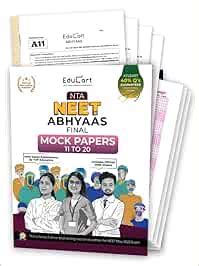 Educart Abhyaas Final Neet Mock Test Papers Book For Th May