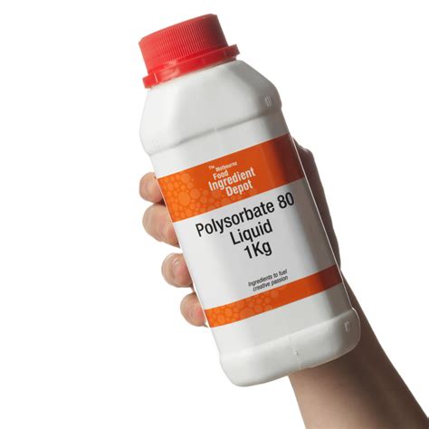 Polysorbate 80 Liquid The Melbourne Food Depot Melbourne Australia