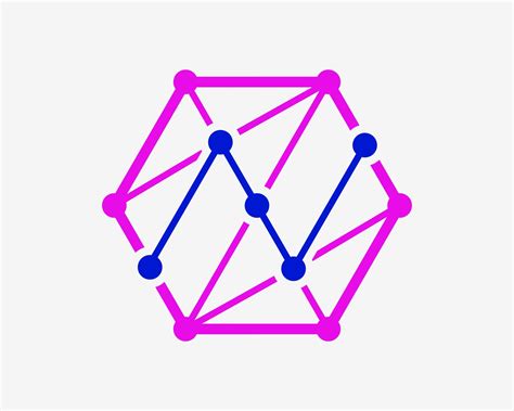 Connection Mesh Technology Digital Network Hexagon Analysis Growth Up