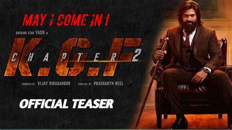 Kgf Chapter 2 Trailer Kgf 2 Official Trailer Kgf Chapter 2 Teaser