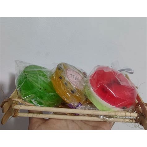 Kit De Sabonetes Artesanais De Fruta Shopee Brasil