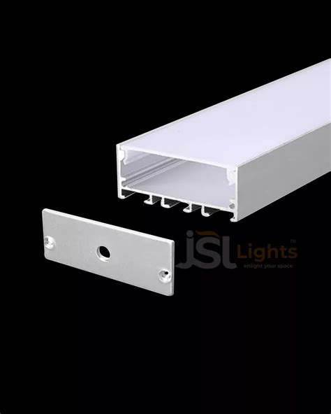 Mm Surface Aluminium Profile Channel With Diffuser