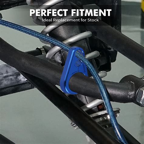 Atv Cnc Billet Brake Line Clamps For Yamaha Yfz 450 Yfz450r Raptor 250