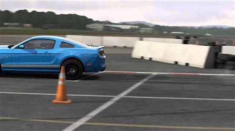 2013 Ford Mustang Shelby Gt500 Top Gear Test Track Youtube