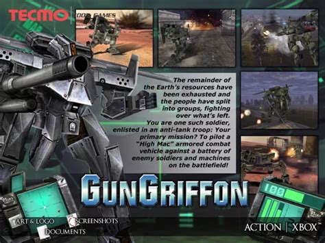 Gungriffon Allied Strike Promo Art Ads Magazines Advertisements