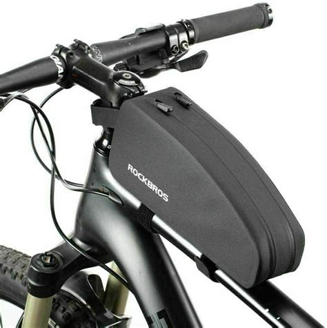 Rockbros Bike Bag Bicycle Frame Top Tube Bag Waterproof L Walmart