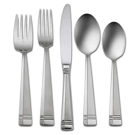 Oneida Sambre 65 Piece 18 10 Stainless Steel Flatware Set Service For