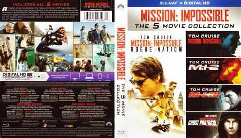 Dvd Cover Art Mission Impossible Collection