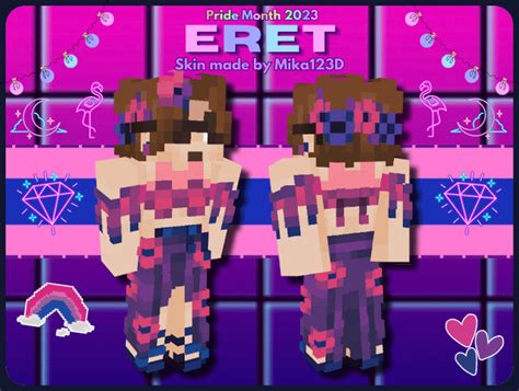 A Summerpride Month Skin For Eret Since The Month Of Pride Is Soon