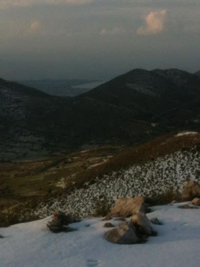 Si Imbiancano I Dintorni Di Palermo La Neve Arriva Anche A Pantelleria