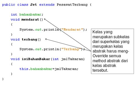 Kelas Abstrak Abstract Class Dan Interface