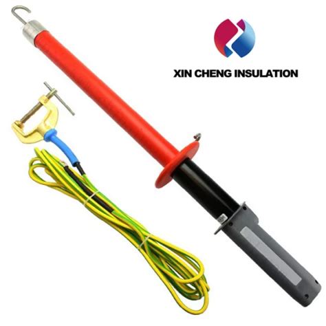 Telescopic High Voltage FRP Static Earthing Portable Electrical