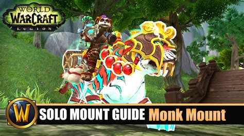 Telars Solo Mount Guide 60 Monk Class Mount 725 Youtube