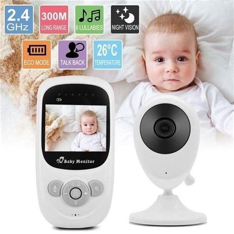 Draadloze Babyfoon Babyfoon Met Camera Premium Baby Monitor