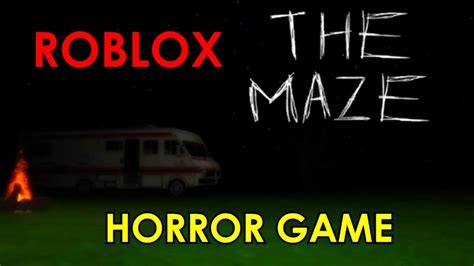 Roblox The Maze Horror Map